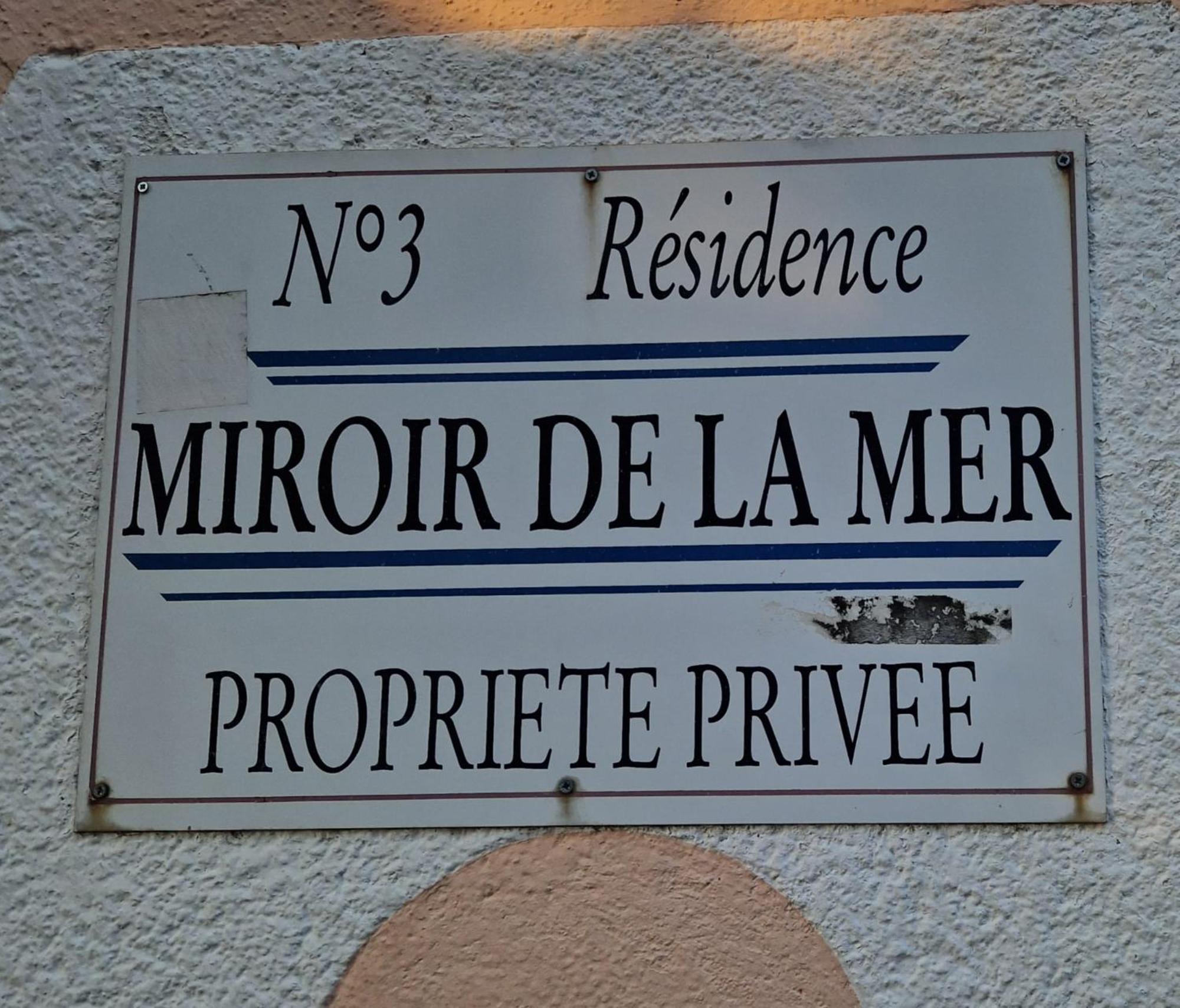 Studio Le Miroir De La Mer Saint Aygulf Kültér fotó
